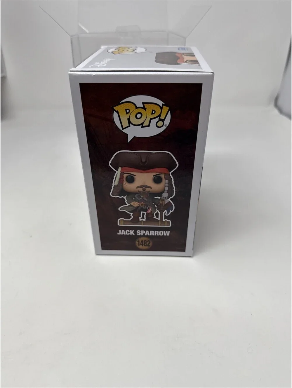Funko POP! Disney Captain Jack Sparrow #1482 Figure Johnny Depp Pirates MINT🔥